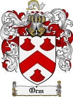 Orm coat of arms family crest download