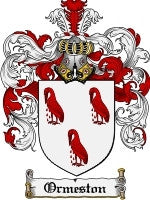 Ormeston coat of arms family crest download