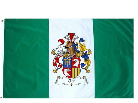 Ort family crest coat of arms flag