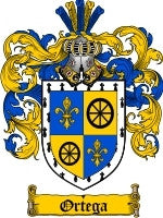 Ortega coat of arms family crest download