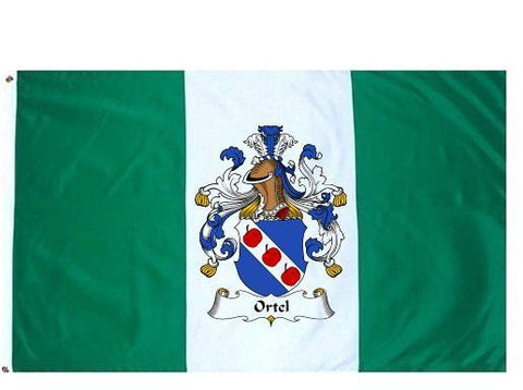 Ortel family crest coat of arms flag