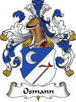 Osmann coat of arms family crest download