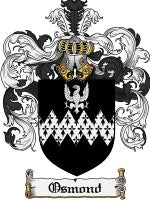 Osmond coat of arms family crest download