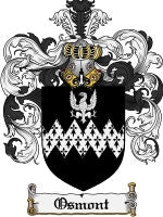 Osmont coat of arms family crest download