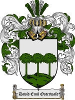 Osterwald coat of arms family crest download