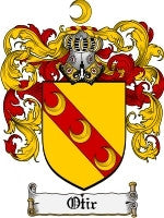 Otir coat of arms family crest download