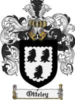 Otteley coat of arms family crest download