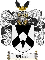 Otway coat of arms family crest download