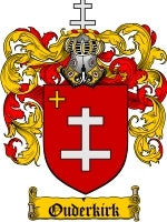 Ouderkirk coat of arms family crest download