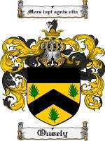 Ousely coat of arms family crest download