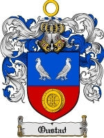 Oustad coat of arms family crest download