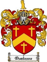 Ousteane coat of arms family crest download