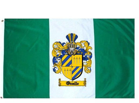 Ovalle family crest coat of arms flag