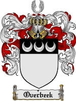 Overbeek coat of arms family crest download