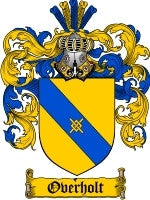 Overholt coat of arms family crest download