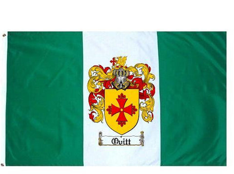 Ovitt family crest coat of arms flag