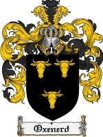 Oxenerd coat of arms family crest download
