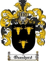 Oxenherd coat of arms family crest download