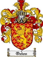 Oxton coat of arms family crest download