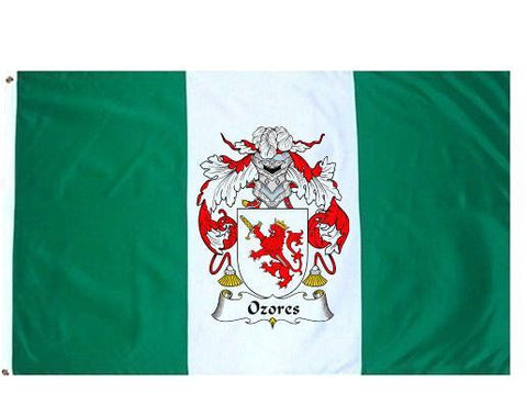 Ozores family crest coat of arms flag