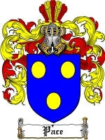 Pace coat of arms family crest download