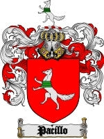 Pacillo coat of arms family crest download
