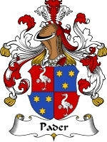 Pader coat of arms family crest download
