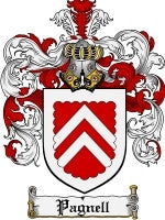 Pagnell coat of arms family crest download