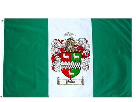 Paise family crest coat of arms flag