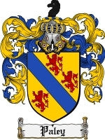 Paley coat of arms family crest download