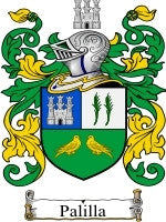 Palilla coat of arms family crest download