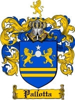 Pallotta coat of arms family crest download