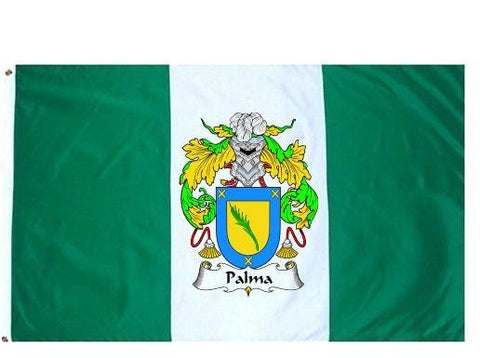 Palma family crest coat of arms flag