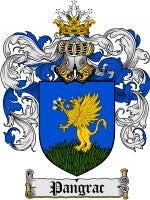 Pangrac coat of arms family crest download