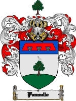 Pannullo coat of arms family crest download