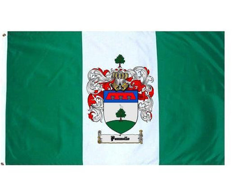 Pannullo family crest coat of arms flag