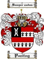 Panting coat of arms family crest download