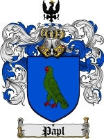 Papl coat of arms family crest download