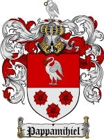 Pappamihiel coat of arms family crest download