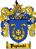 Paprocki coat of arms family crest download