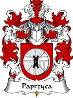 Paprzyca coat of arms family crest download