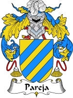 Pareja coat of arms family crest download