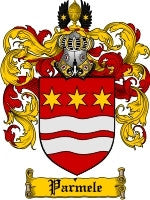 Parmele coat of arms family crest download