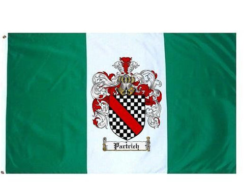 Partrich family crest coat of arms flag