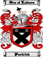 Partrick coat of arms family crest download