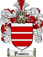 Passloo coat of arms family crest download