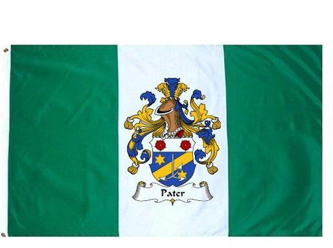 Pater family crest coat of arms flag