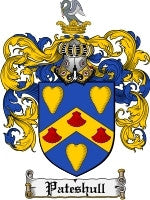 Pateshull coat of arms family crest download