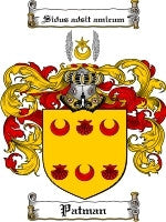 Patman coat of arms family crest download