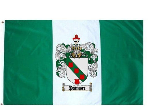 Patmore family crest coat of arms flag